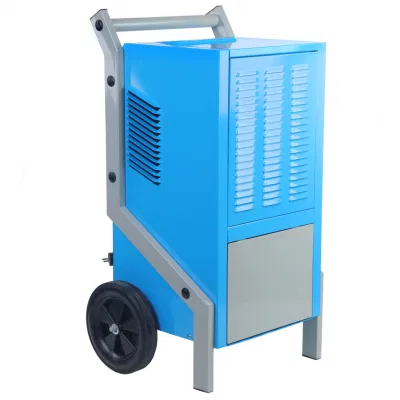  80L/D basement portatile deumidificatore d&prime;aria industriale e commerciale Prezzo OEM/ODM Con maniglia e ruote per serra/stanza grande/seminterrati
