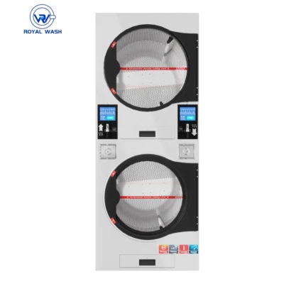  2023 Hot Selling articolo Coin operated Stack asciugatrice Commercial lavanderia Attrezzatura