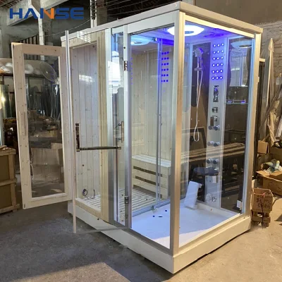 Vendita calda Sauna interna bagno turco doccia combinata Sauna vasca Combina sauna a vapore con bagno turco a secco