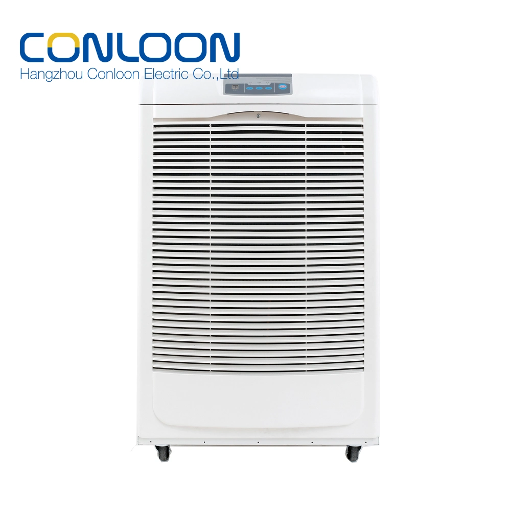 China Factory Conloon 158L Per Day Intelligent Hose Drainage Industrial Dehumidifier for Textile Factory