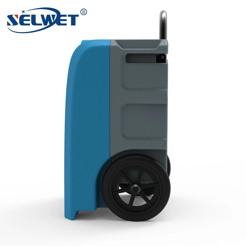 Indoor Portable Handle Big Wheel Garage Air Dehumidifier for Water Damage Restoration