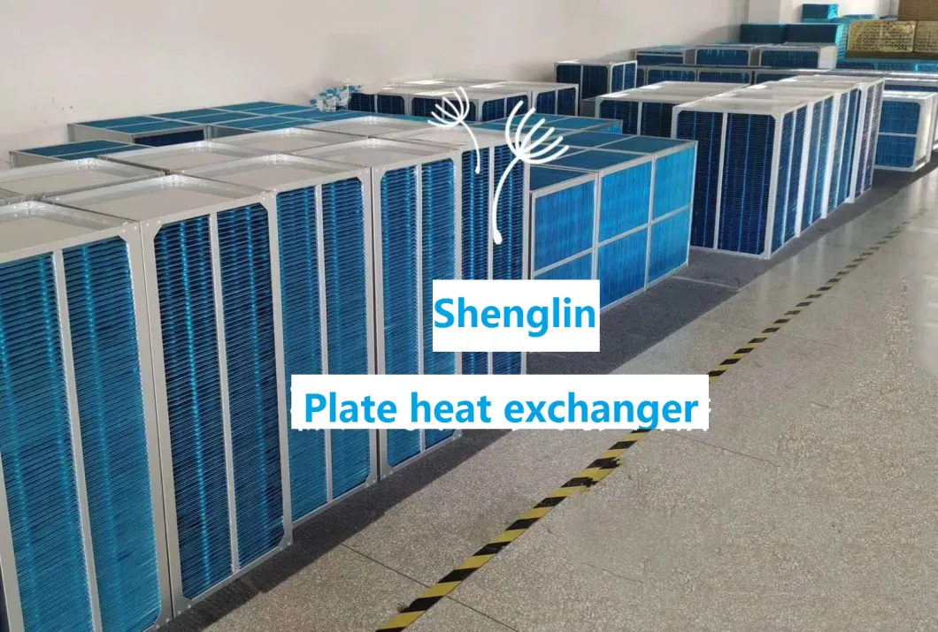 Fresh Air Energy Saving Hydrophilic Aluminium Heat Exchanger