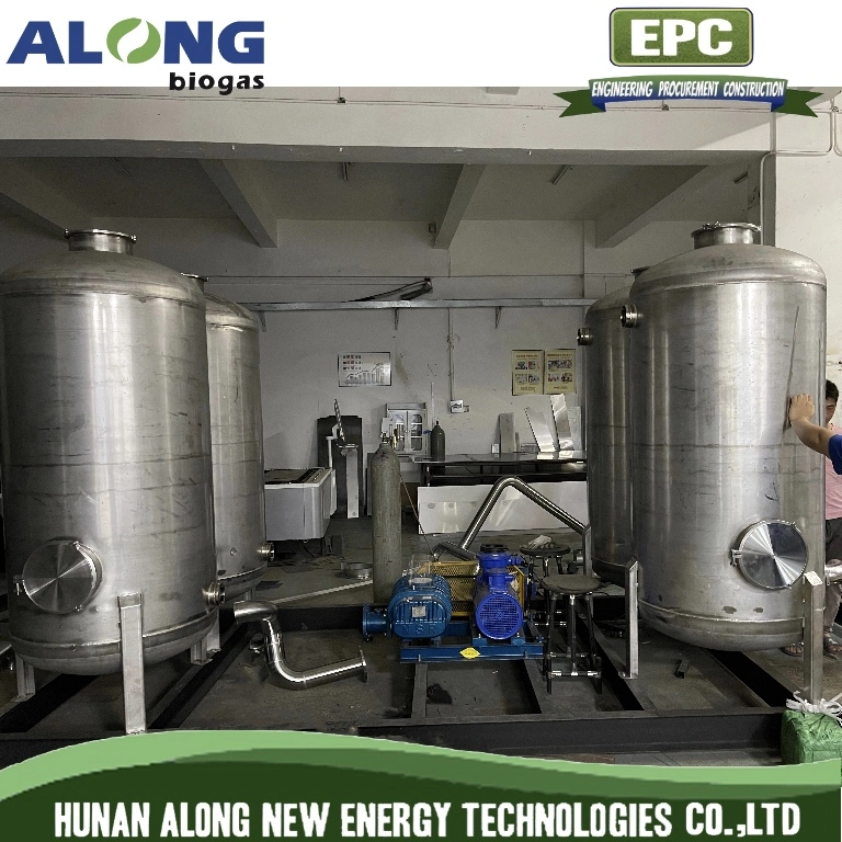 Biogas Desulfurization and Dehumidification System