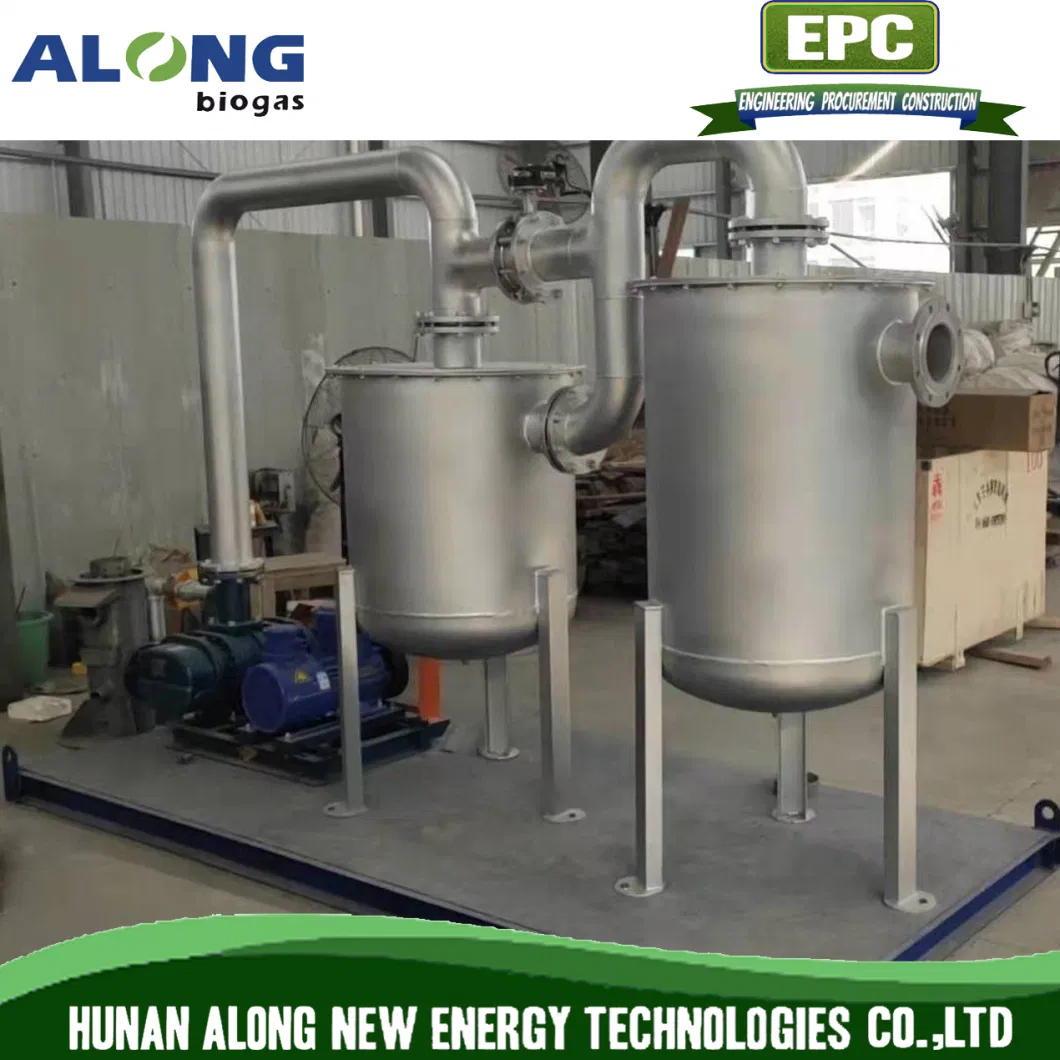 Biogas Dehumidification and Pressurization System