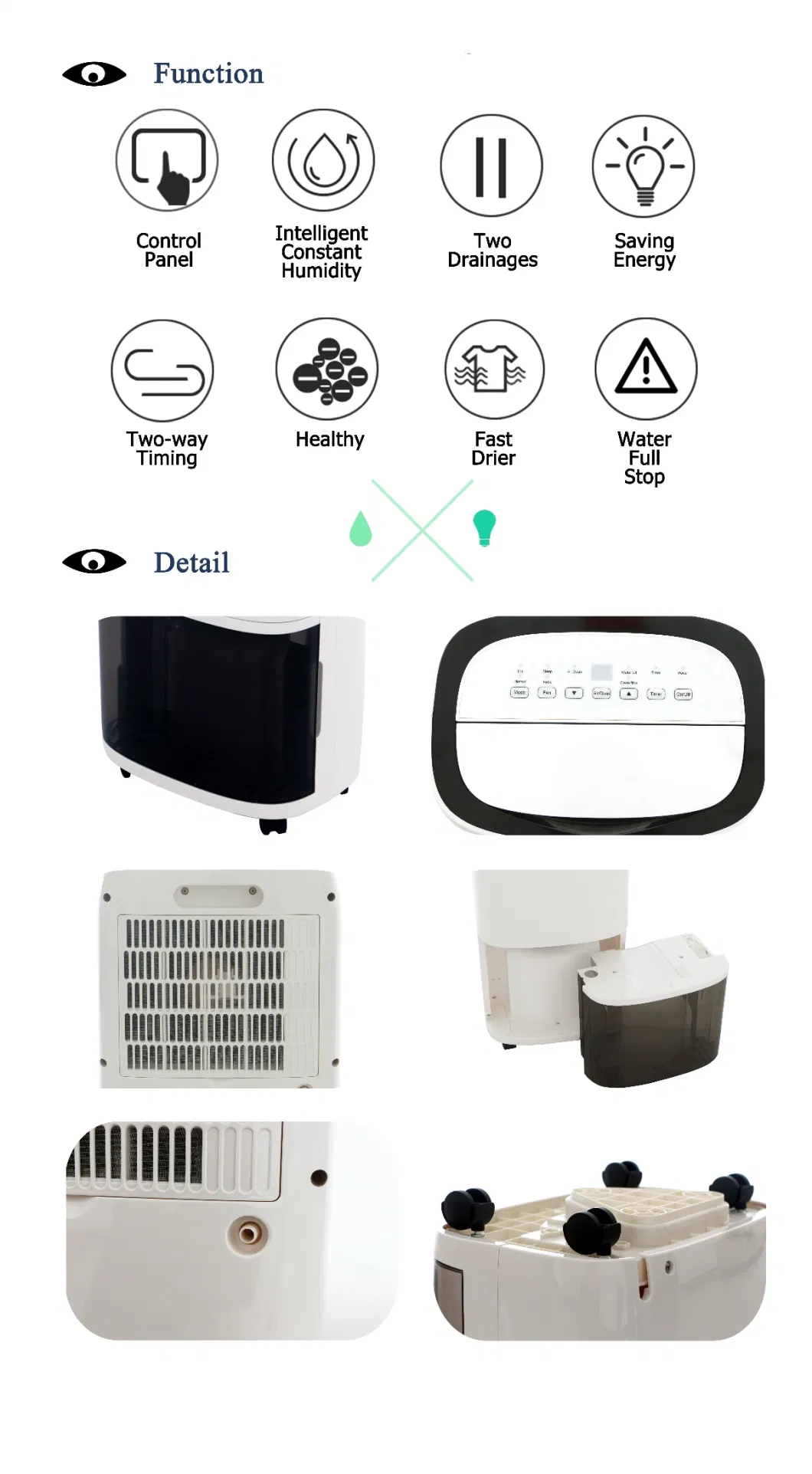 Popular Tankless Dehumidifiers Lidl Supplier for Wet House
