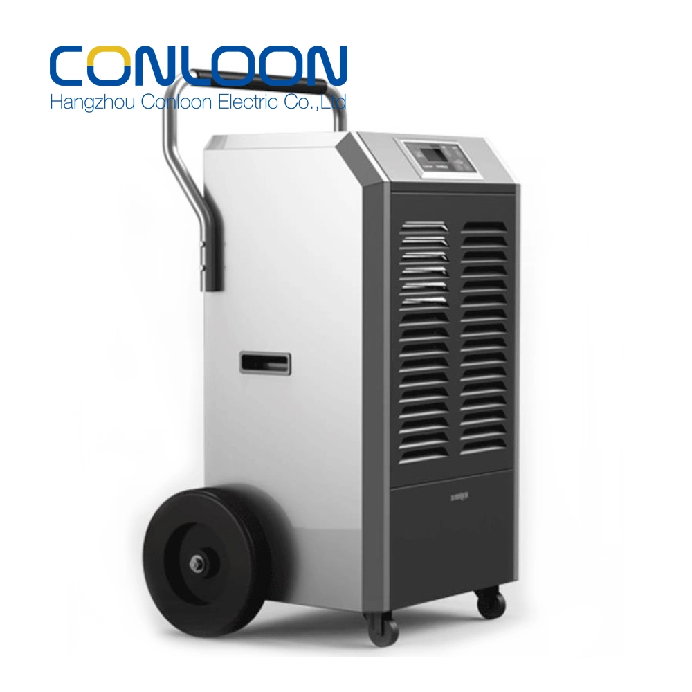 90L Portable Low Noise Reduce Air Moisture Industrial Air Dehumidifier