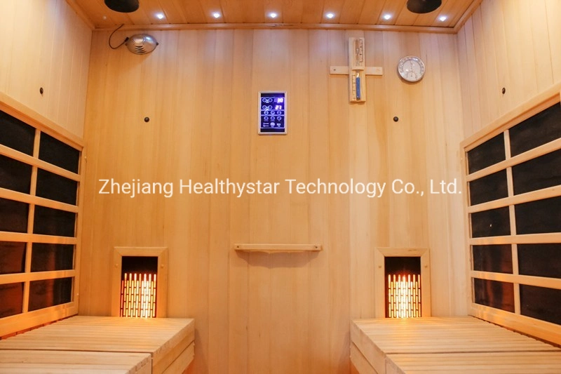 2 Person Home Wood Dry Steam Sauna Room