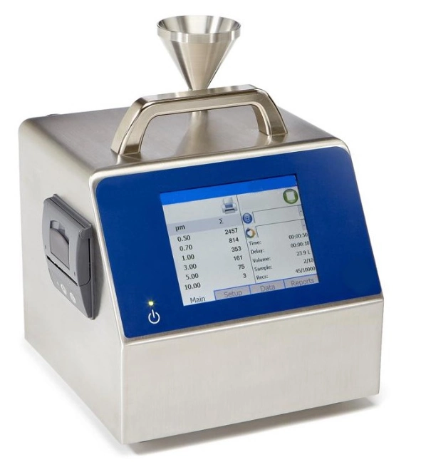 0.5um Particle Counter for Clean Room Use Audit Trial Function and Computer System Laser Dust Particle Counter