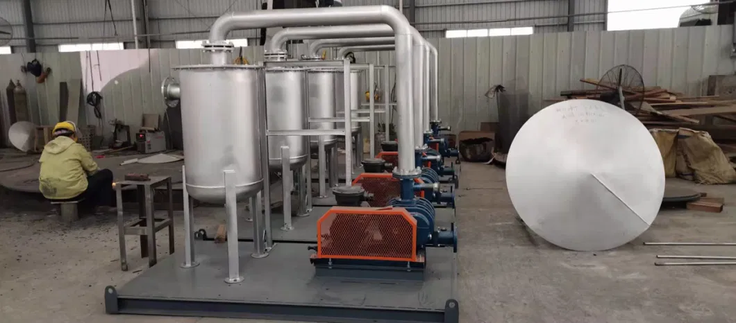 Biogas Dehumidification and Pressurization System