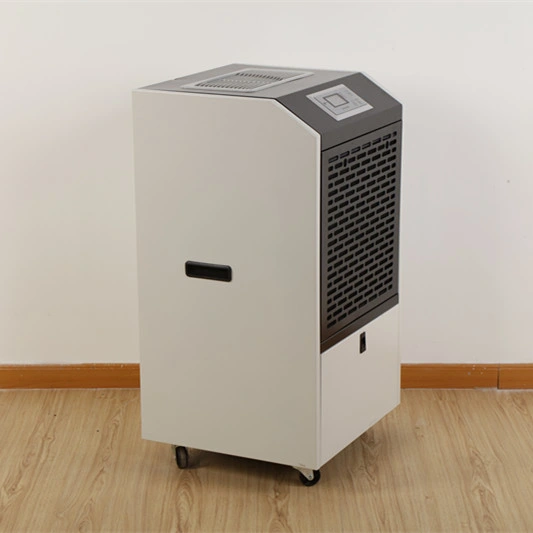 R290 Refrigerant Industrial Dehumidifier with Wheel Foldable Handle for Swimming Pool Air Dryer