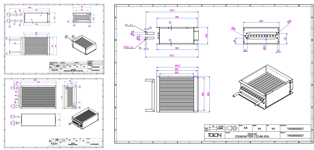 Refrigeration Cycle All Aluminum Heat Exchanger for a Dehumidification Application