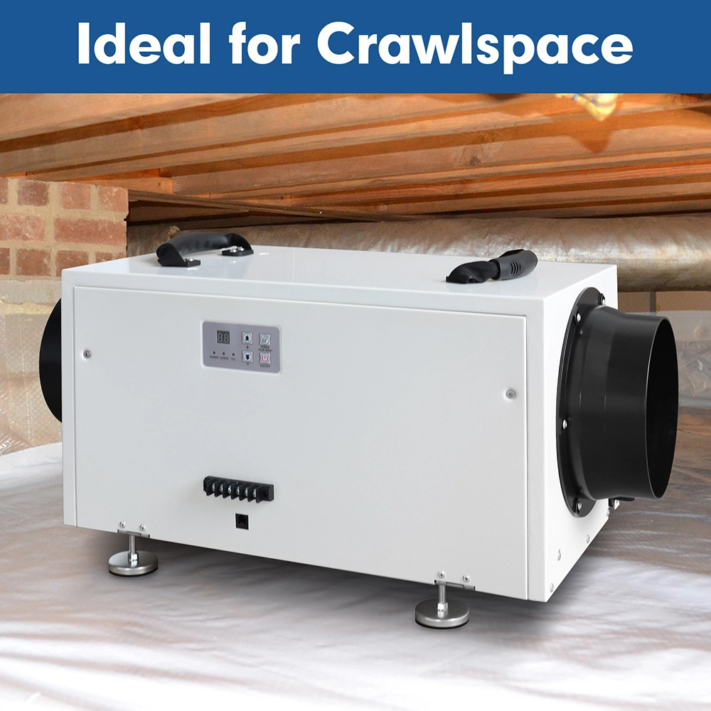 Dryer Solution 70 Ppd Crawl Space Duct Dehumidifier Basement Dehumidifier