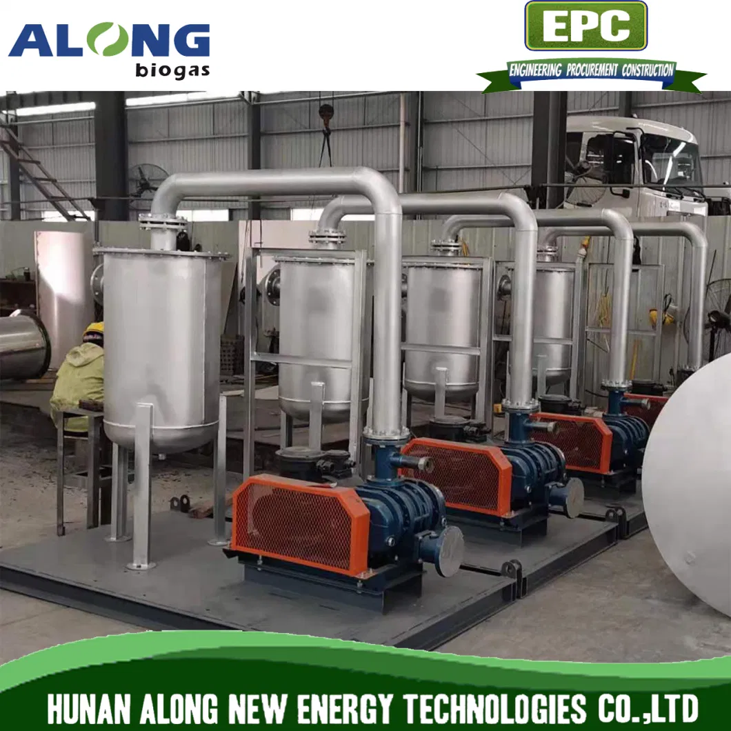 Biogas Dehumidification and Pressurization System