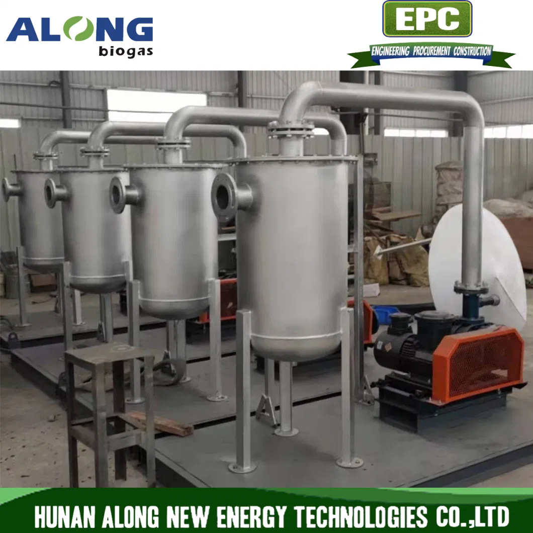 Biogas Dehumidification and Pressurization System