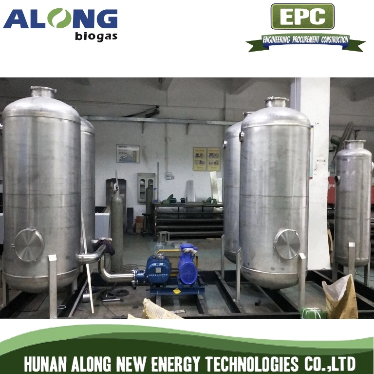 Biogas Desulfurization and Dehumidification System