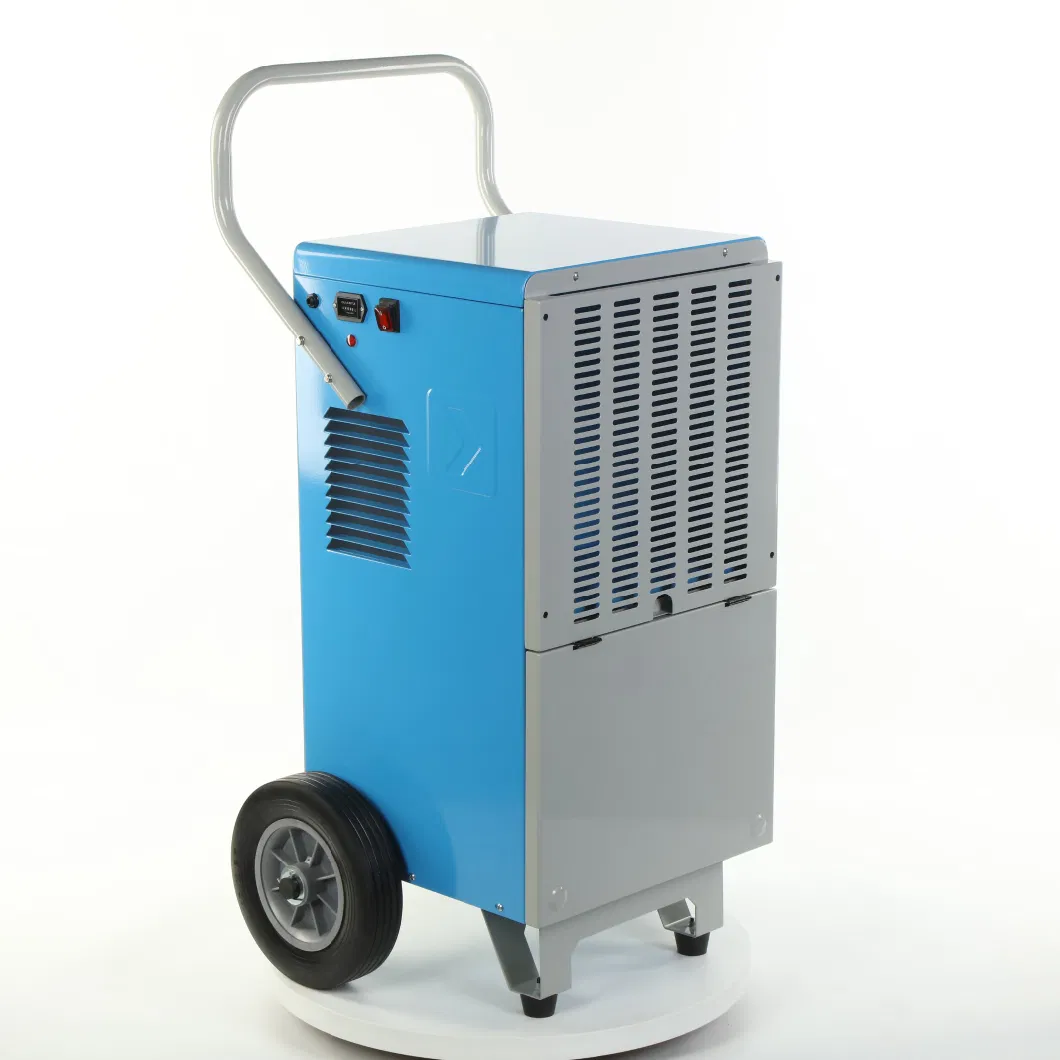 60L/Day R290 Refrigerant Metal Used Washable Air Filter Air Dryer Industrial Dehumidifier