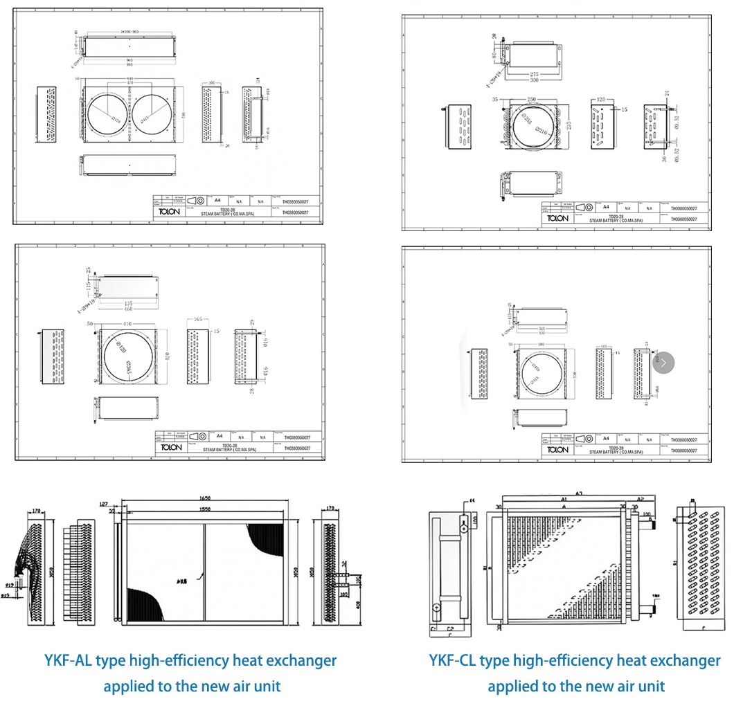 Refrigeration Cycle All Aluminum Heat Exchanger for a Dehumidification Application