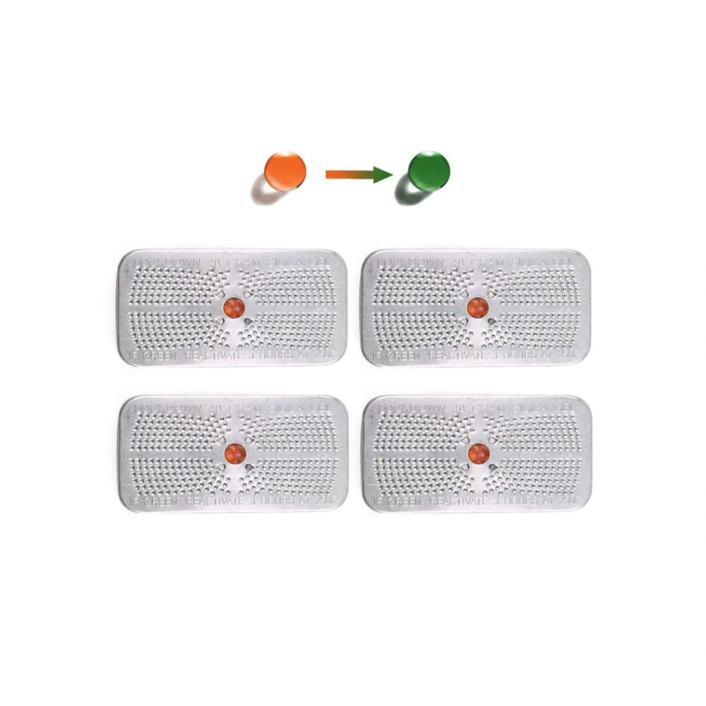 40g Reusable Household Orange Indicating Silica Gel Desiccant Dehumidifier Canister for Gun and Wardrobe Change to Green Perfect