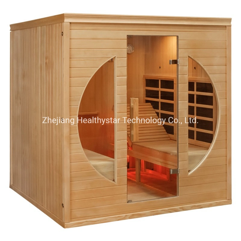 2 Person Home Wood Dry Steam Sauna Room