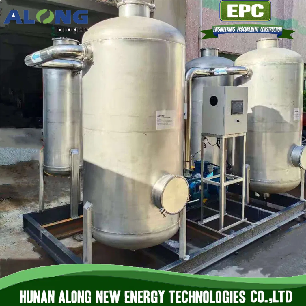 200m3/H Biogas Pre-Treatment System Desulfurization Dehumidification System