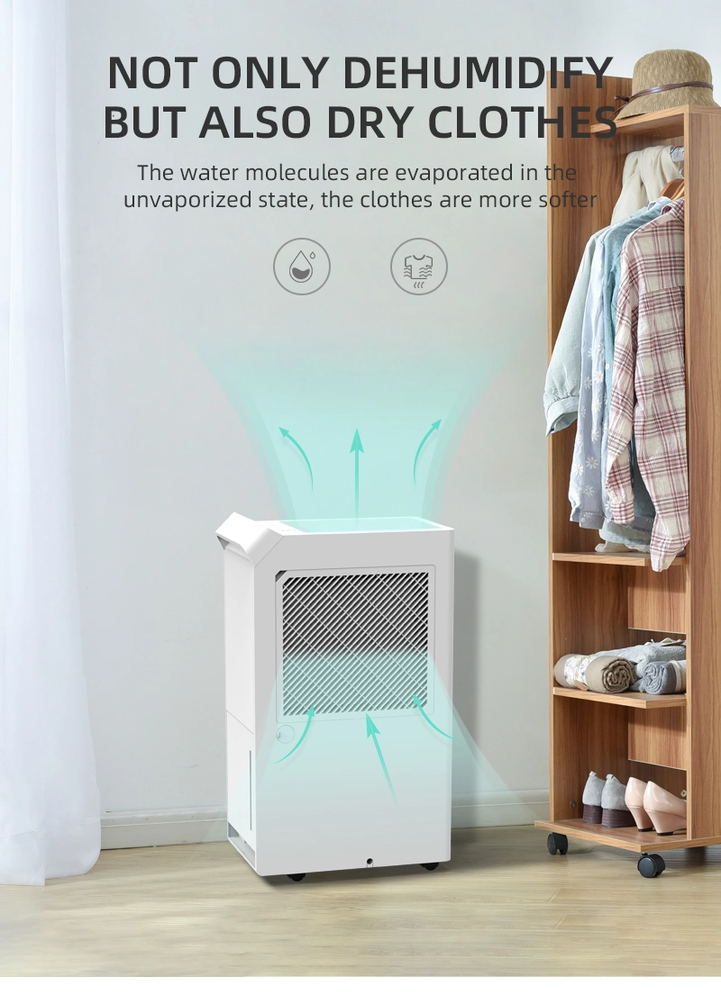 15L D Dehumidifiers Drying Chamber Air Purifier with Water Tank Smart 2 in 1 Air Purifier Dehumidifier