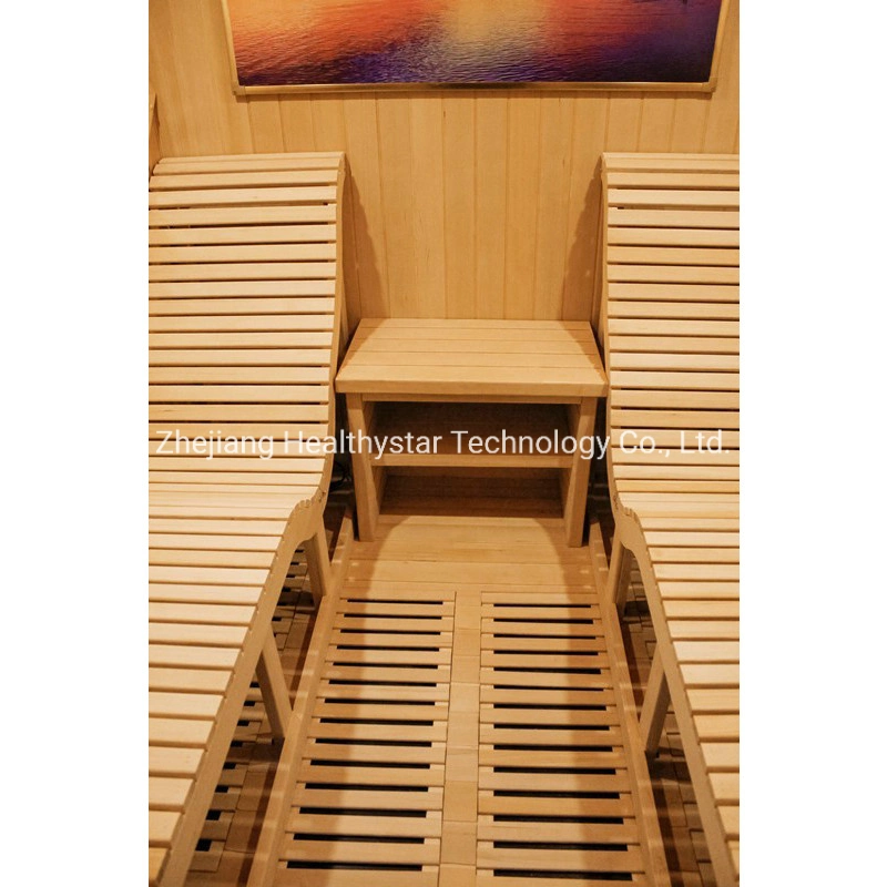 Hot Sale Indoor Far Infrared Dry Steam Sauna Room