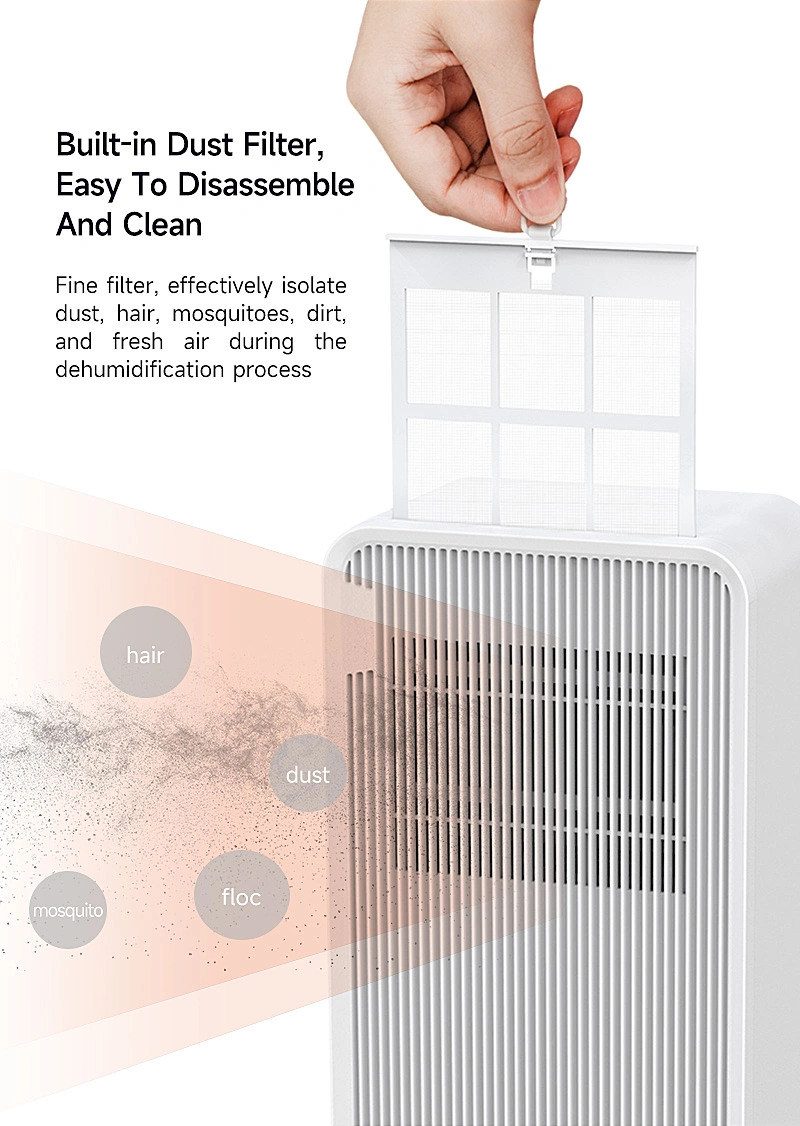 Modern Design Manufacturers Price Intelligent Whole House 2 Liter Dehumidifier