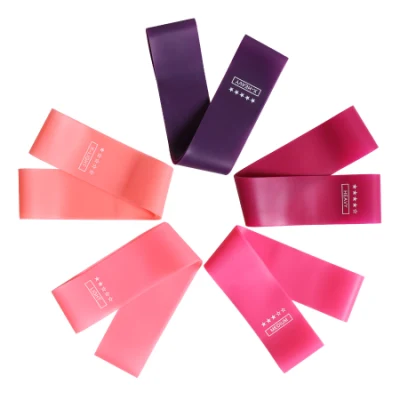 Silicone Resistance Exercise Bands for Home Fitness/ Strength Training/Yoga