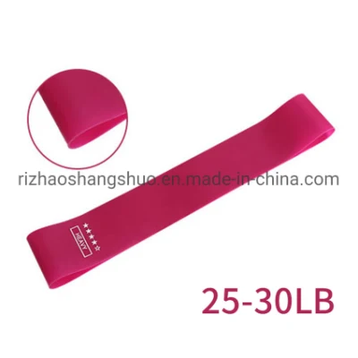 Fitness Gum Custom Logo Elastic Rubber Bands for Fitness Workout Equipment Training Exercise Gym Strength Latex Resistance Bands