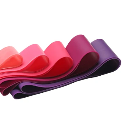 Silicone Resistance Exercise Bands for Home Fitness/ Strength Training/Yoga