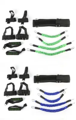 Bounce Trainer Fitness Resistance Band Boxing Latex Tube Rope Leg Waist Trainer