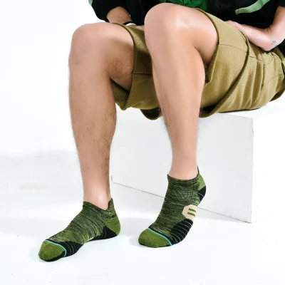 10 Pairs Mens Ankle Socks Cut Athletic Cushioned Casual Socks