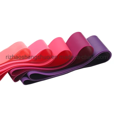Fitness Gum Custom Logo Elastic Rubber Bands for Fitness Workout Equipment Training Exercise Gym Strength Latex Resistance Bands