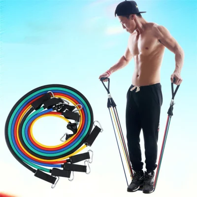 Spine Door Anchor Pull up Tube Sport Resistance Band with Handle