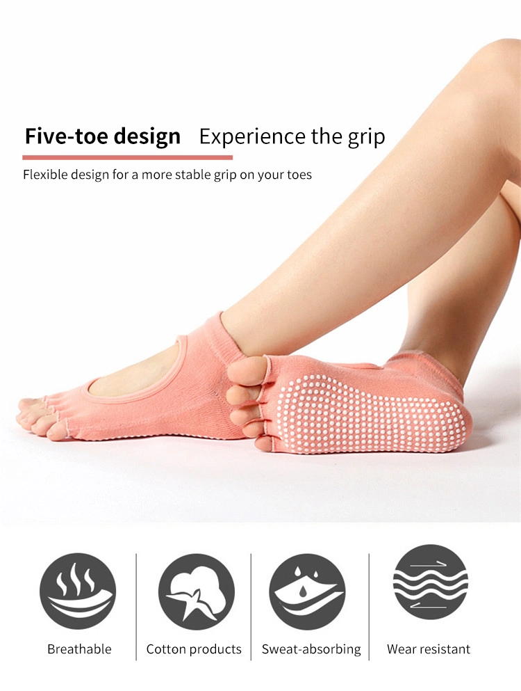 High Quality Custom Logo Non Slip Yoga Socks Wholesale for Women