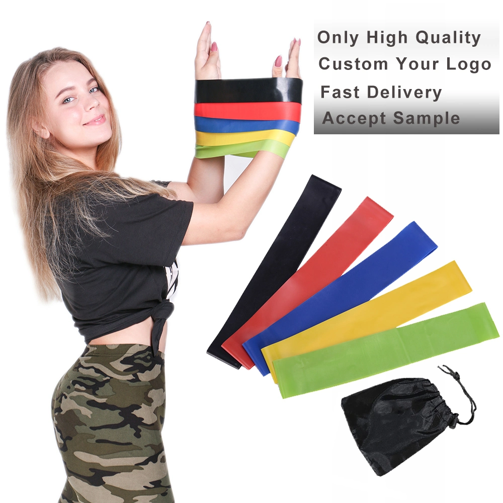 Non-Rolling Hip Circle Resistance Band Booty Bands for Body Shaping and Lifting