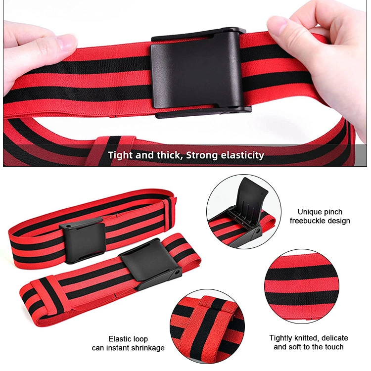 High Stretch Adjustable Blood Flow Restriction Bands Bfr Bands Occlusion Training Bands