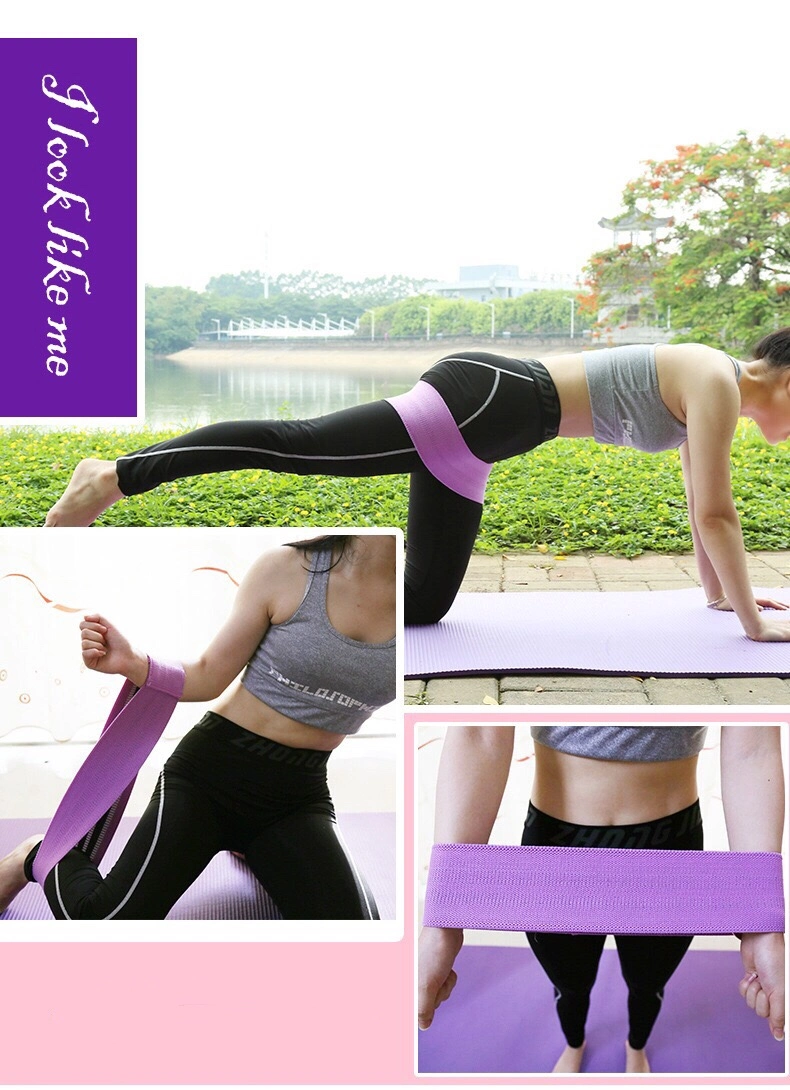 Home Gym Hip Booty Yoga Exercise Resistance Fitness Loop Band