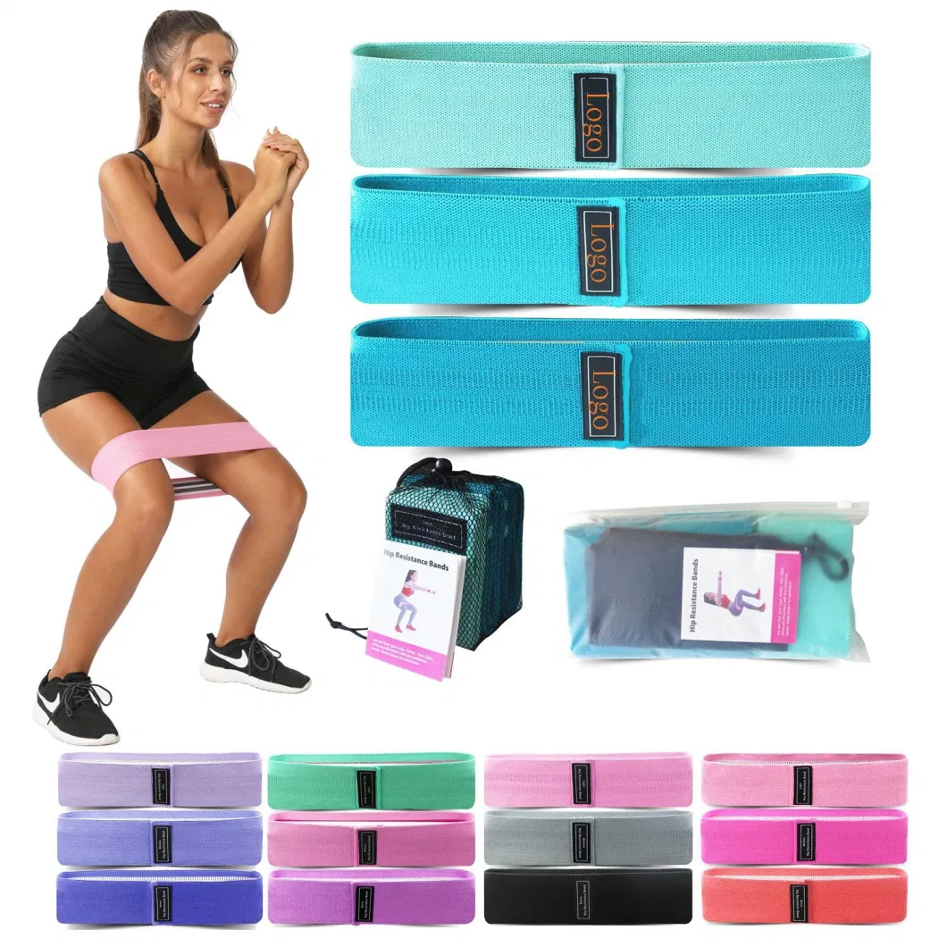 Rainbow Resistance Exercise Bands for Women Fitness Loop Bands