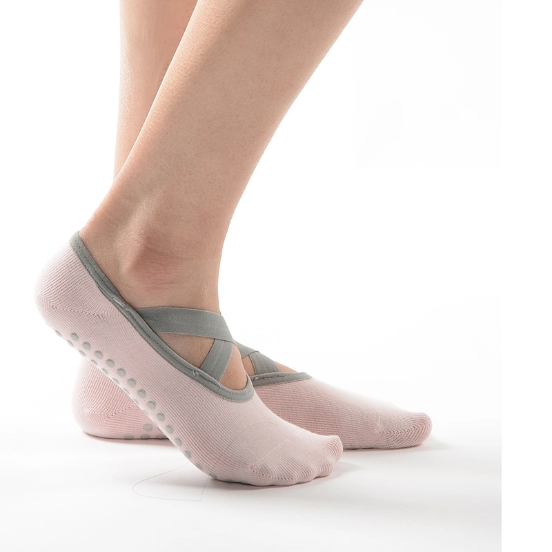 Wholesale Cotton Anti-Slip Soft Yoga Socks