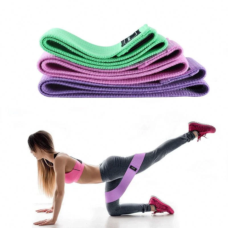 Exercise Band Exercise Bands 2020 New Design Custom Logo Latex Free Power Yoga Exercise Fitness Workout Elastic Long Resistance Band Set