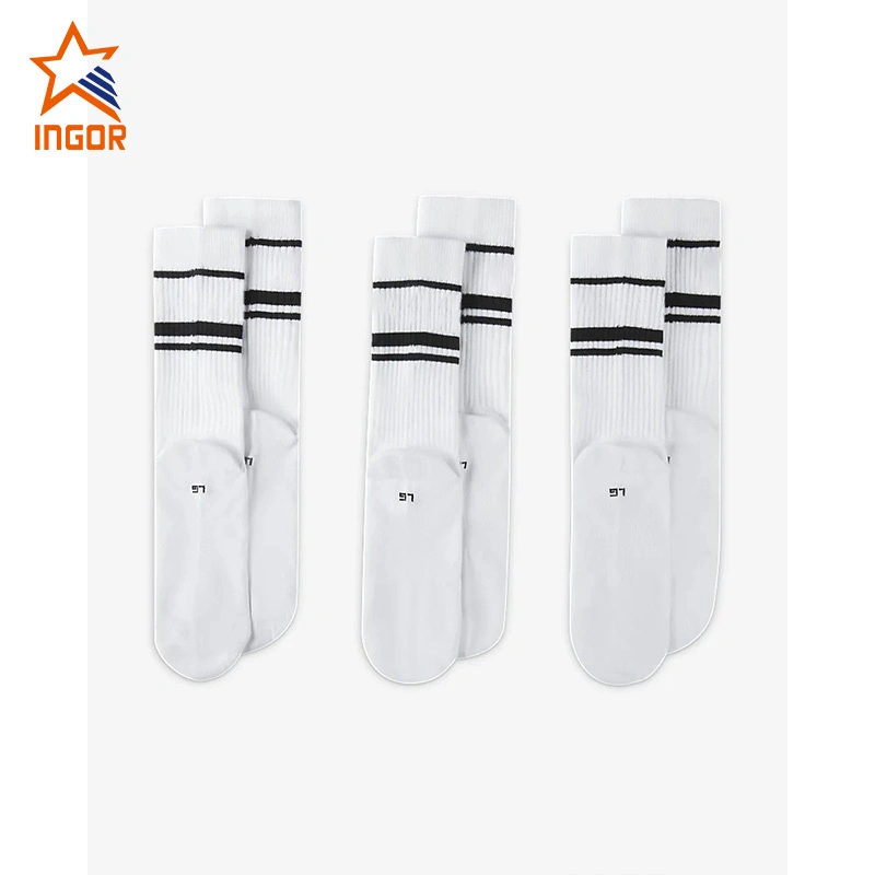 Ingor Sportswear Wholesale Custom Logo OEM Sports Unisex Professional Socks Casual Outdoor Athletic Running Stocking Compression Socks