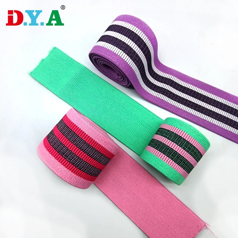 Eco Friendly Reinforced TPE Double Color Sunpow Nude Fabric Resistance Material Roll Exercise Bands