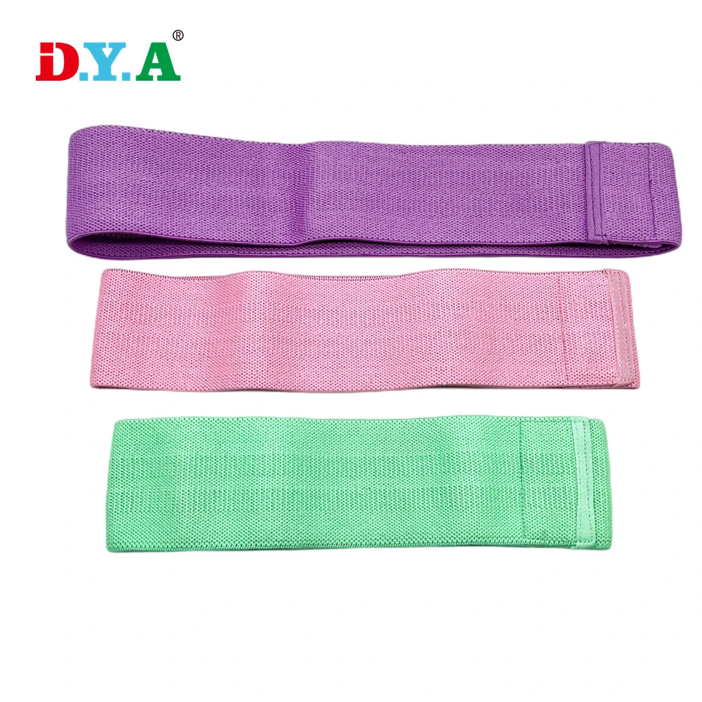 Custom Logo Home Workout Fintess Exercise Resistance Band Set Anti Slip Women Booty Bands