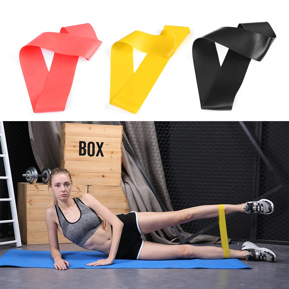 Yoga Resistance Bands Natural Latex Expander Power Crossfit Loop Band