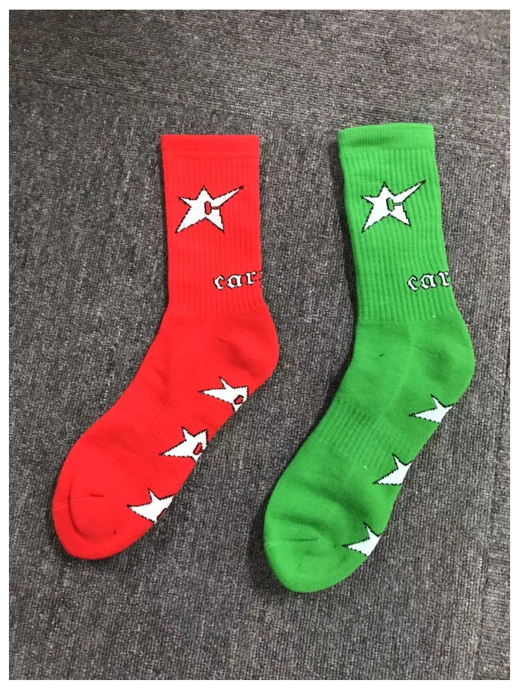 Made in China Custom Soccer Football Socks Grip Anti Slip Sport Crew Socks