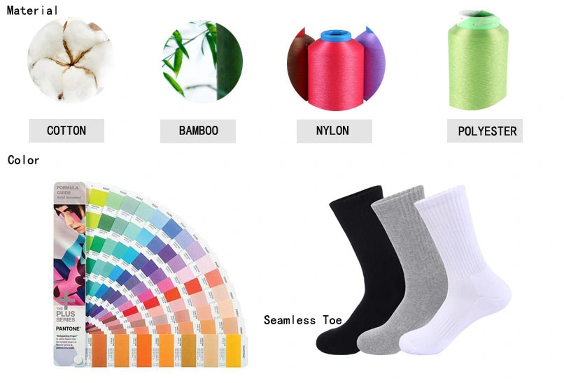 Wholesale Striped Indoor Crew Knee High Non Slip Pilates Yoga Grip Socks Women