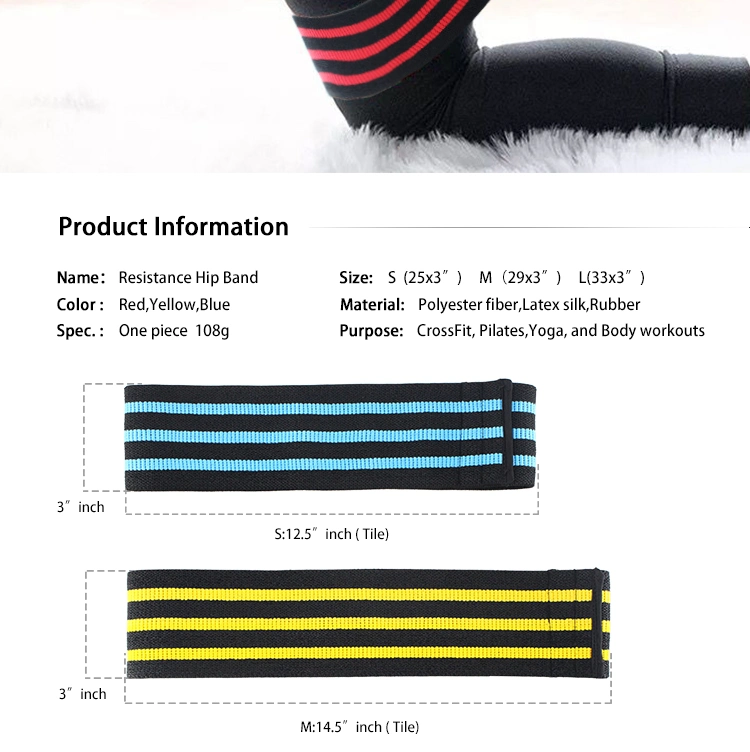 Women Strength Training Gym Fitness Resistance Bands