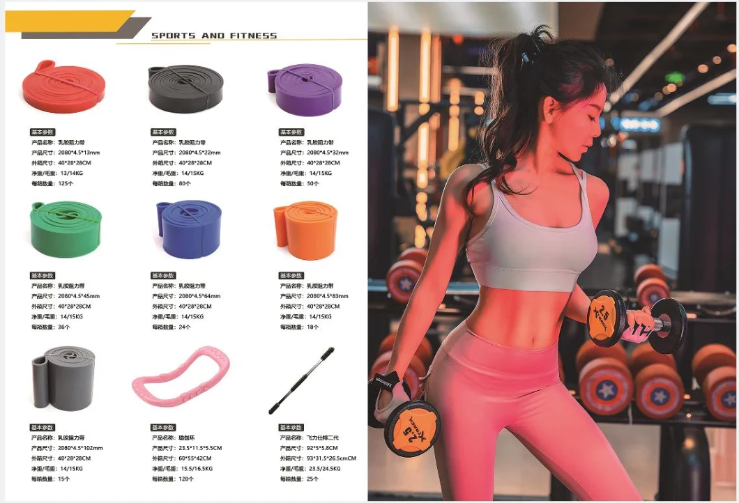 Wholesale Custom Home Fitness Power Training Pull up Assist Gym Band Loop Exercise Resistance Band