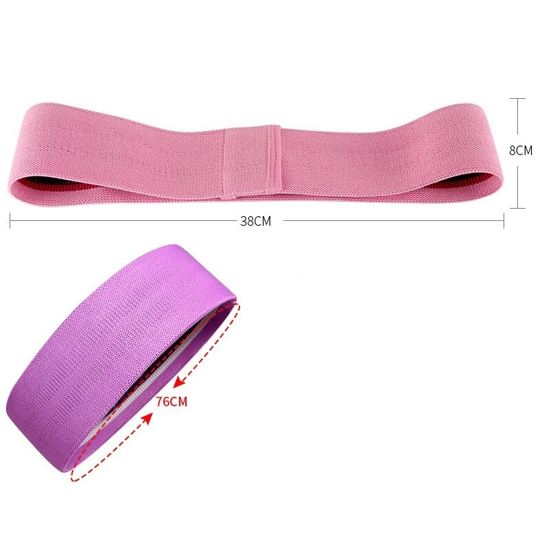 Home Gym Hip Booty Yoga Exercise Resistance Fitness Loop Band